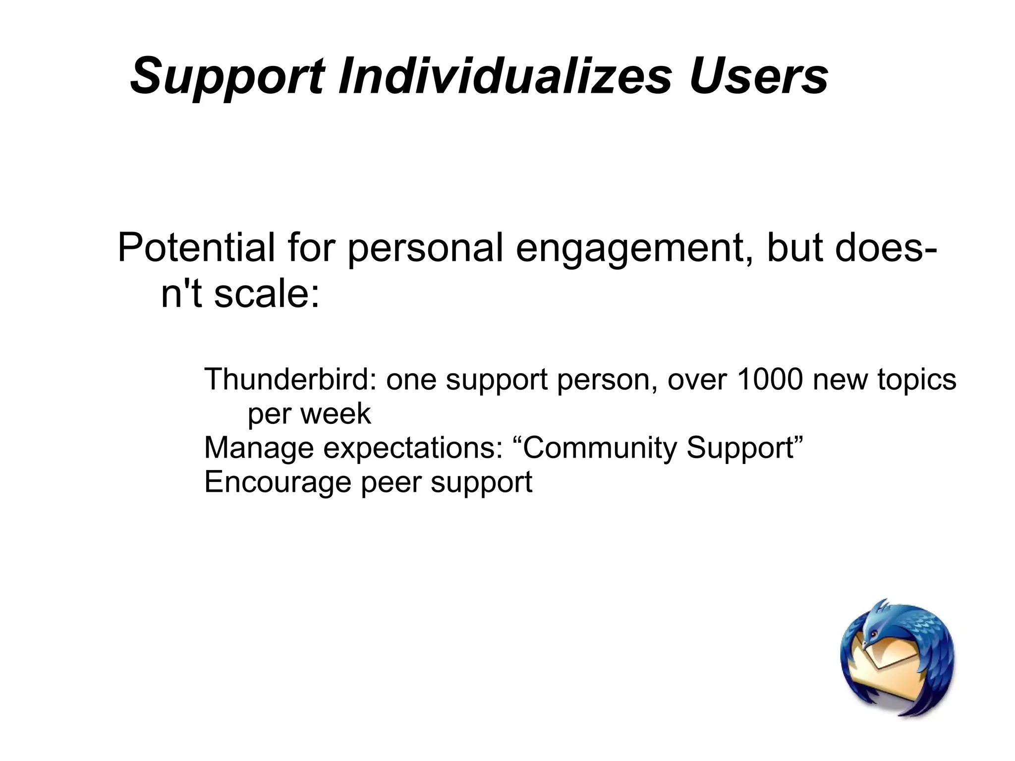 Professional advancement / development 