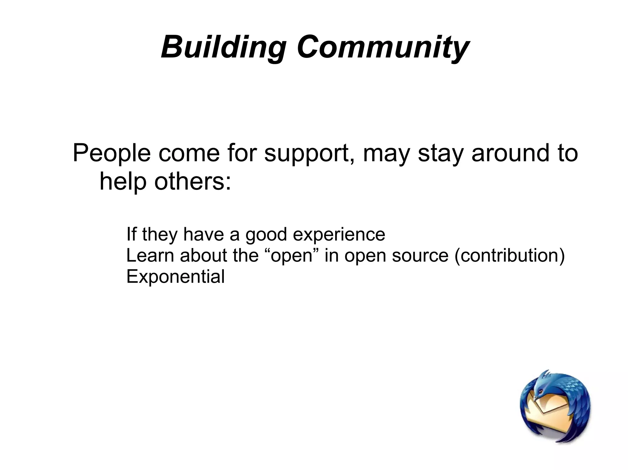 Community membership 