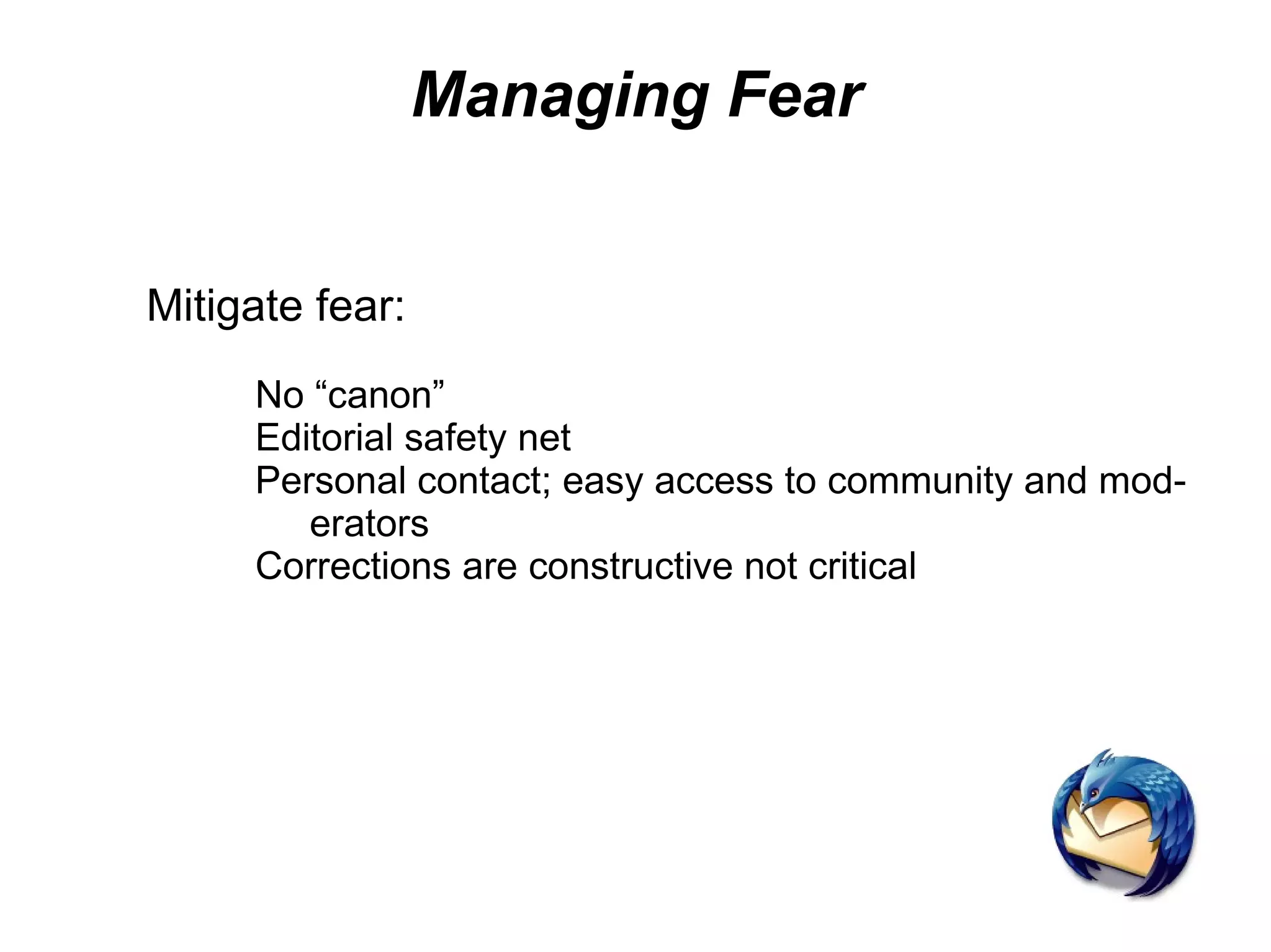 User Overload Thunderbird: Employees:10  