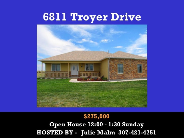 Open Houses in Cheyenne, Wyoming August 11 & August 12, 2012