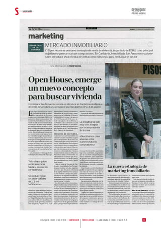 OPENHOUSE
PUERTAS ABIERTAS
Jornada de
8TORRELAVEGA · C/ Julián Ceballos 10 · 39300 · T.: 942 08 76 76C/ Burgos 36 · 39008 · T.: 942 37 19 99 · SANTANDER
 