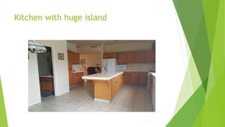 Kitchen with huge island
 