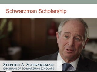 Schwarzman Scholarship
 