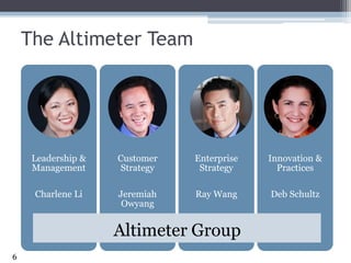 The Future Of Business by Altimeter Group Slide 6