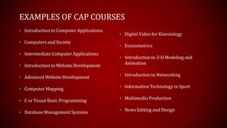 CAP open house presentation | PPTX