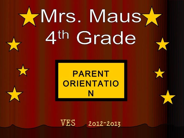 open house powerpoint presentation for parents