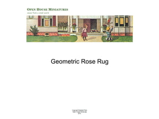 Geometric Rose Rug

 