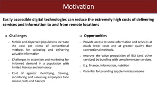 IBLI―Creating impacts through Open Access technology