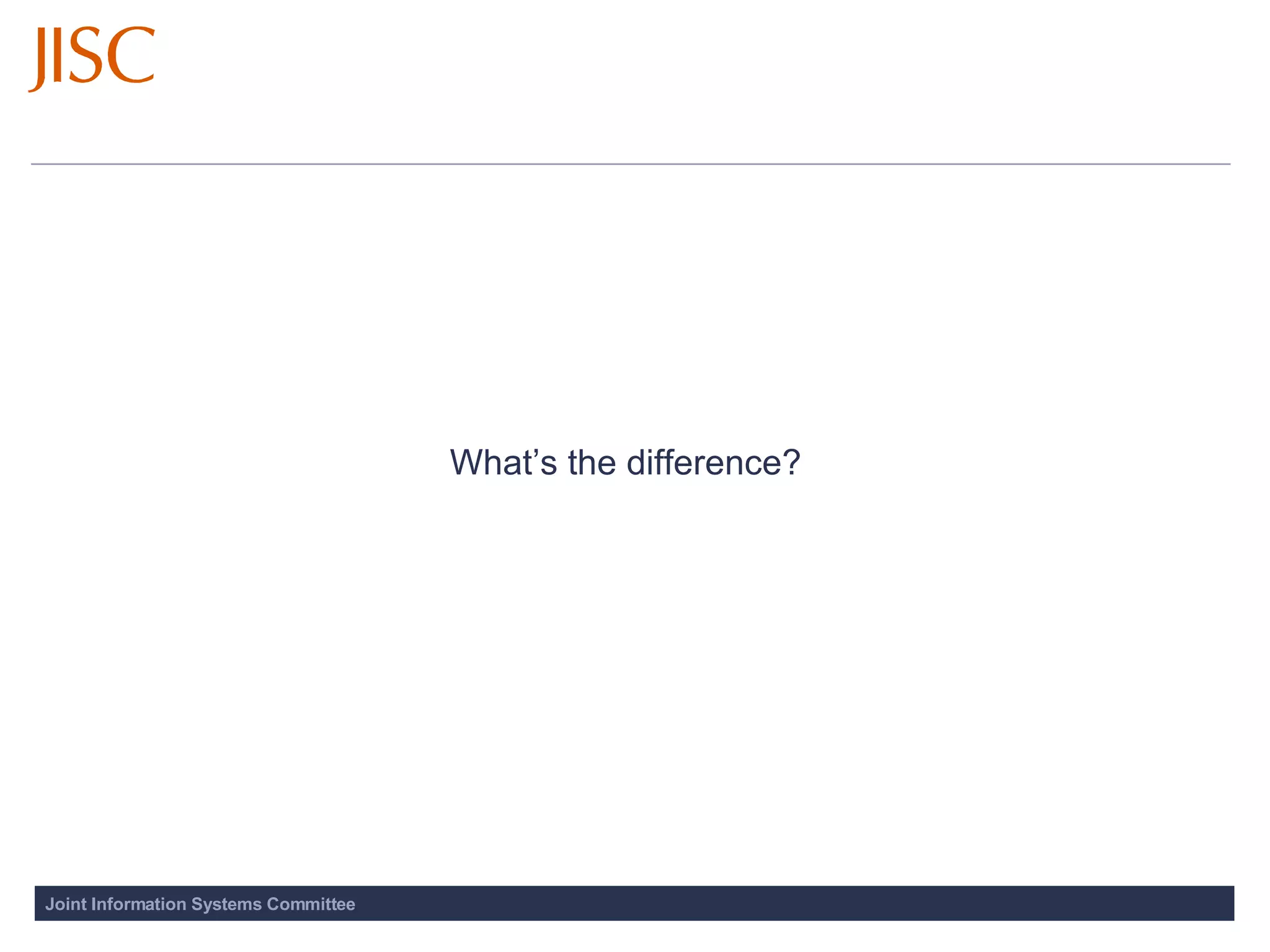 What’s the difference? 