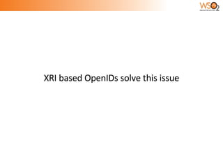 XRI based OpenIDs solve this issue 