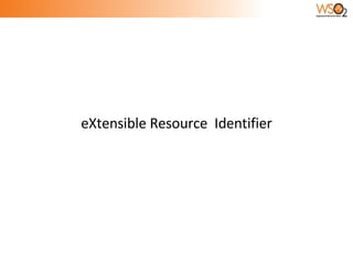 eXtensible Resource  Identifier 