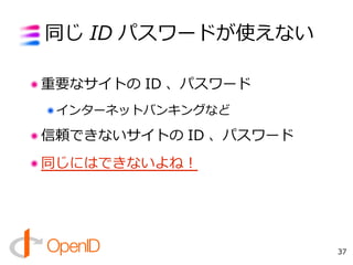 OpenID Lecture 2008.08.18