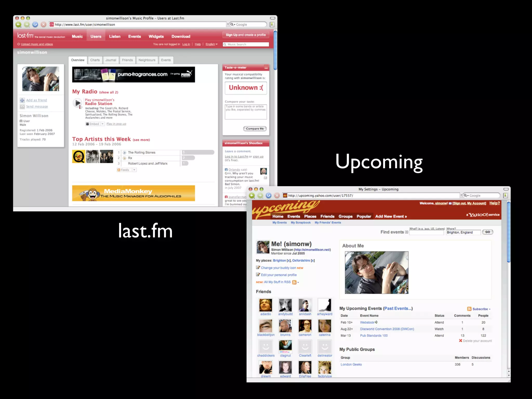 OpenID and decentralised social networks