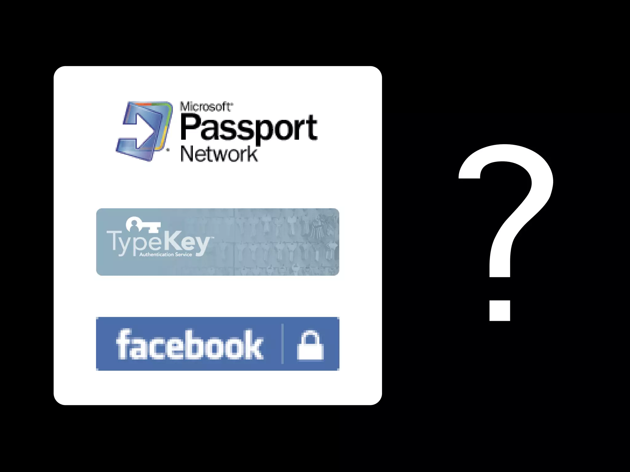 OpenID and decentralised social networks