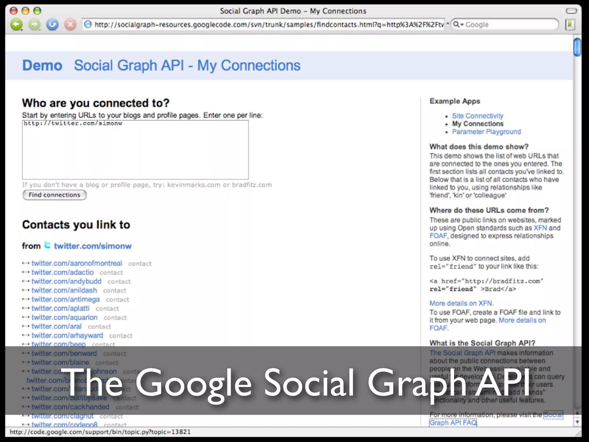 OpenID and decentralised social networks