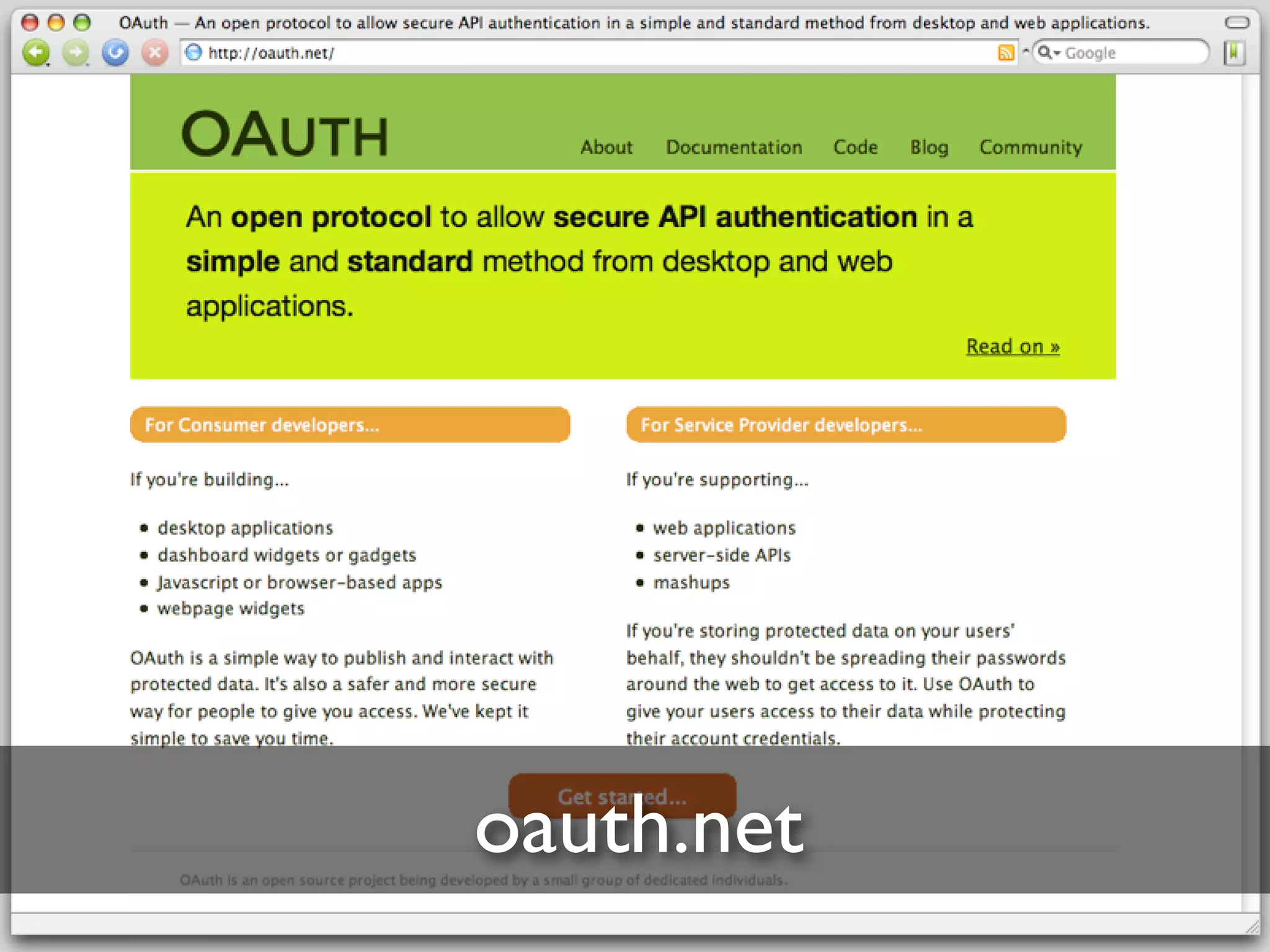 OpenID and decentralised social networks