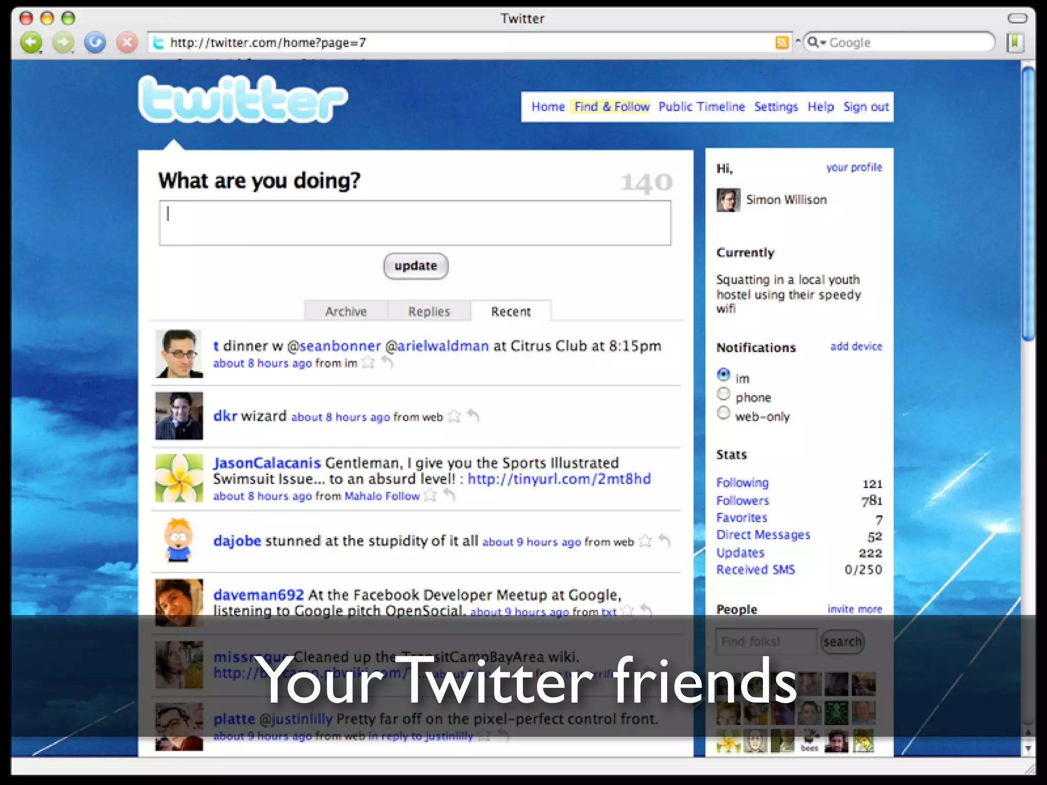 OpenID and decentralised social networks