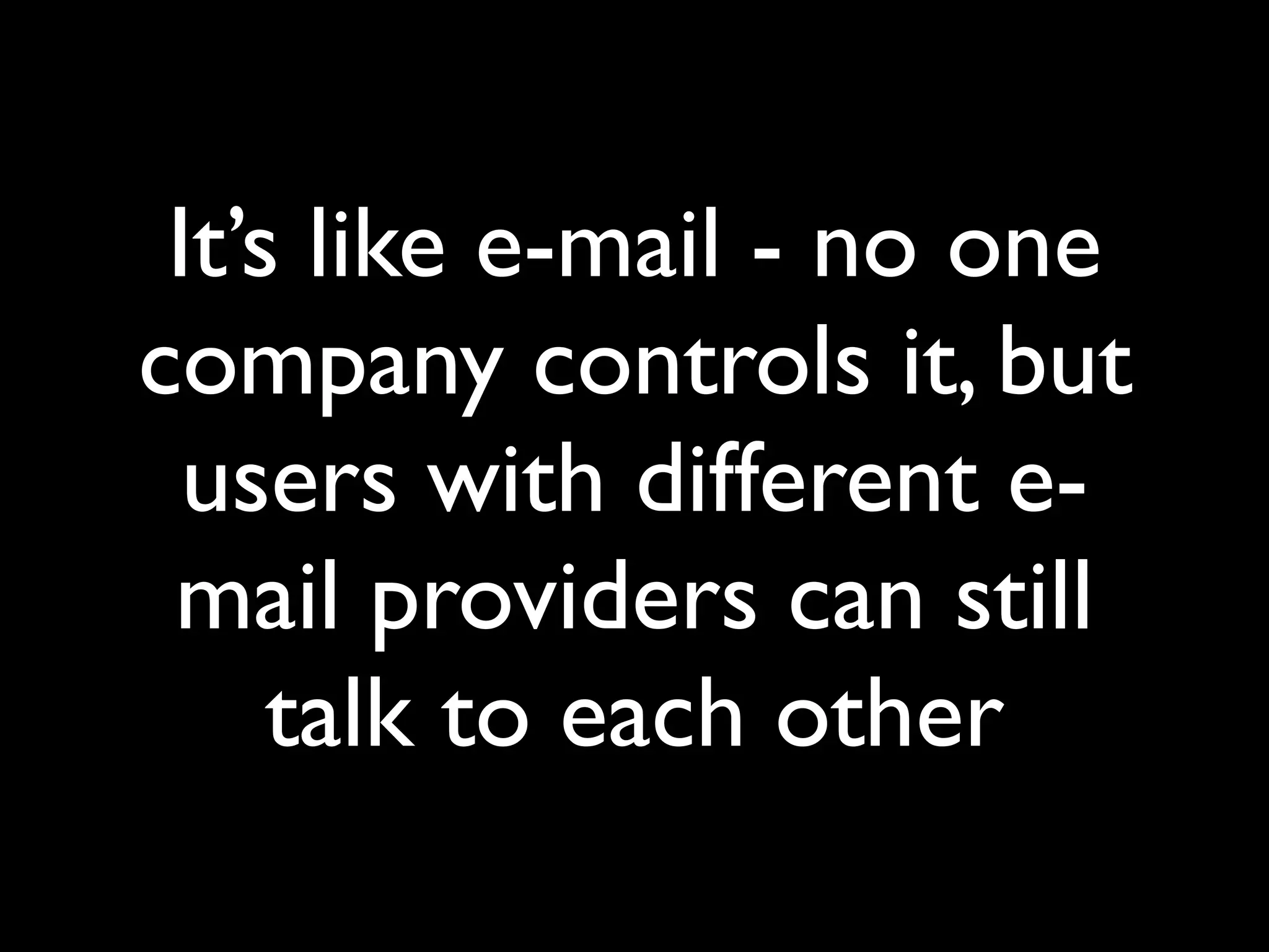 OpenID and decentralised social networks