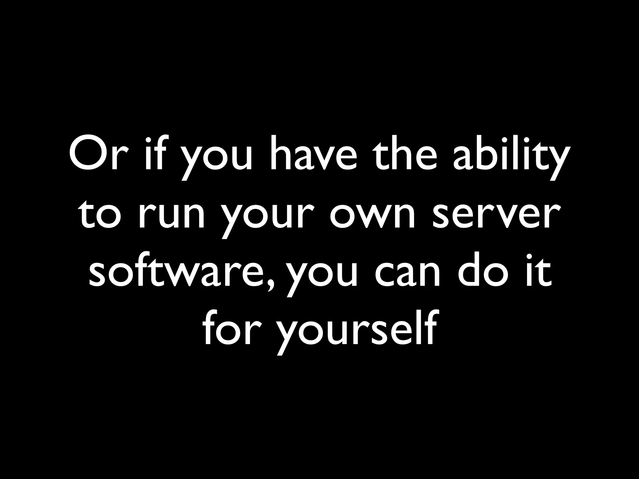 OpenID and decentralised social networks