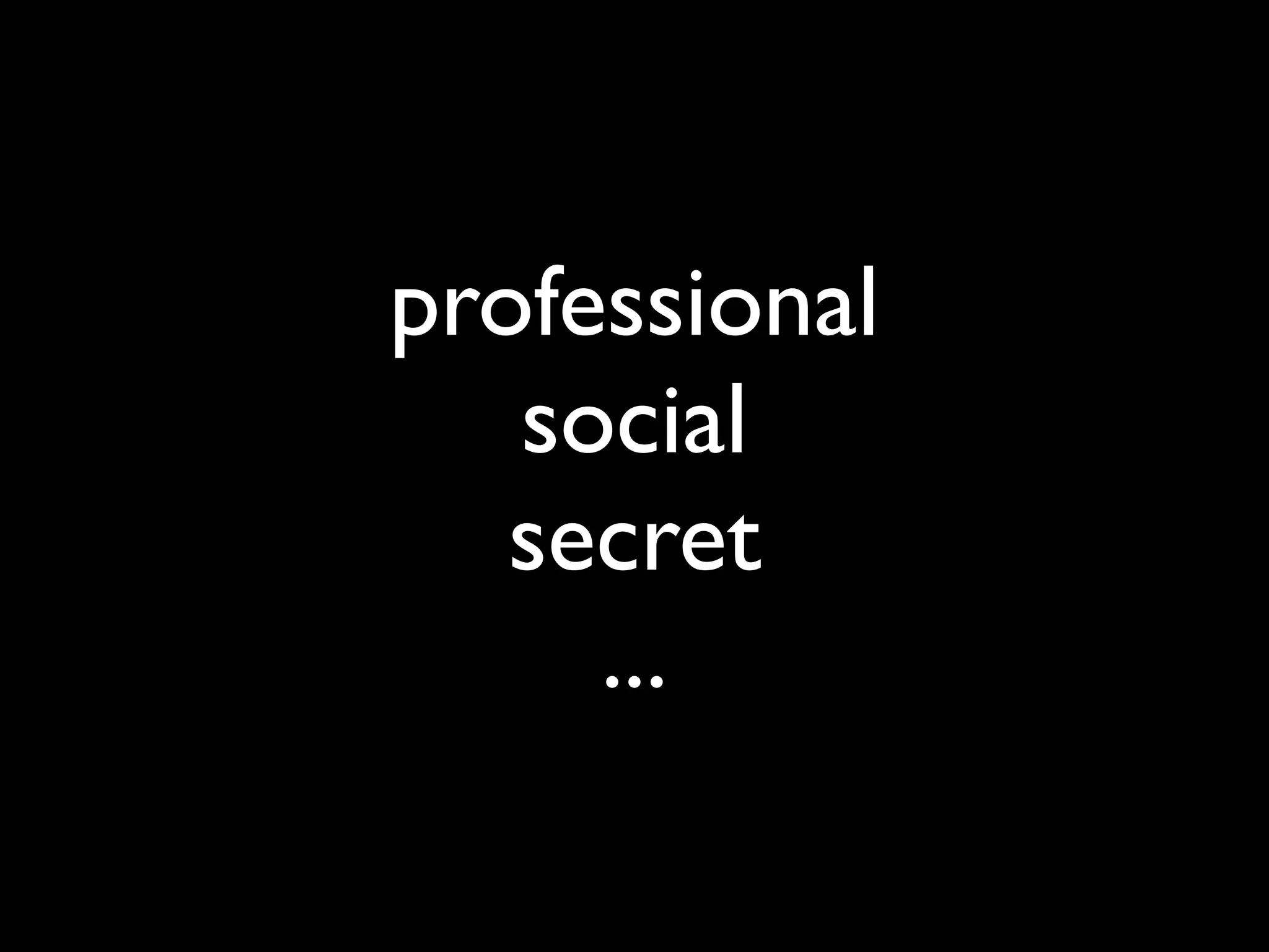 OpenID and decentralised social networks