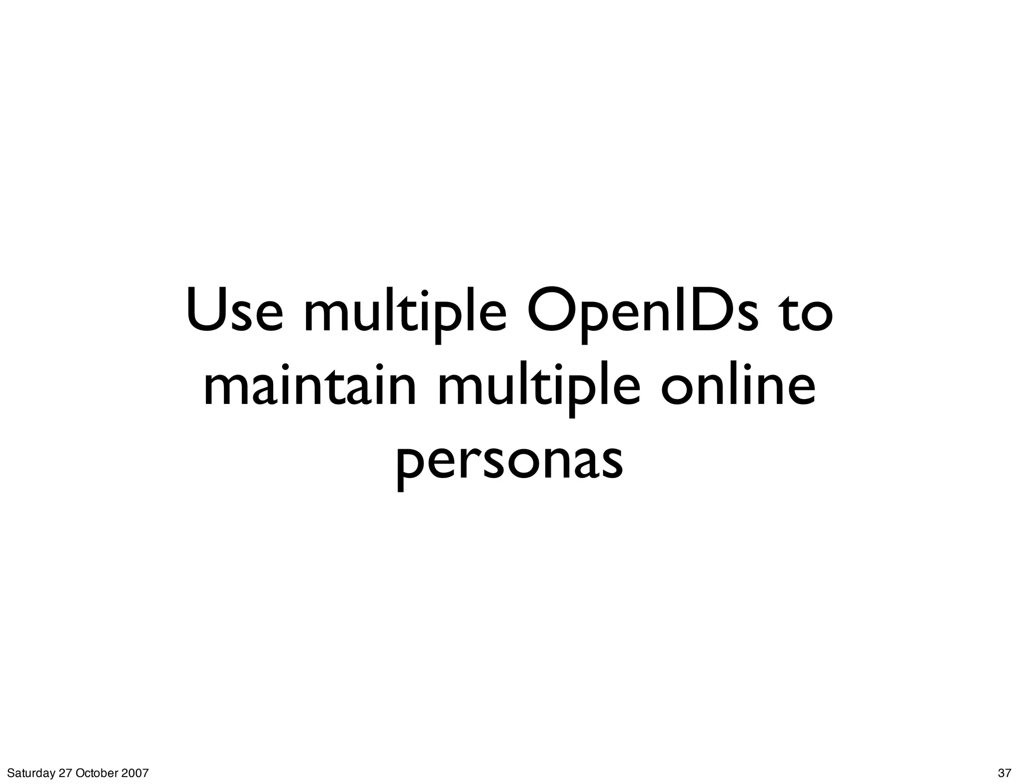 OpenID Authentication by example