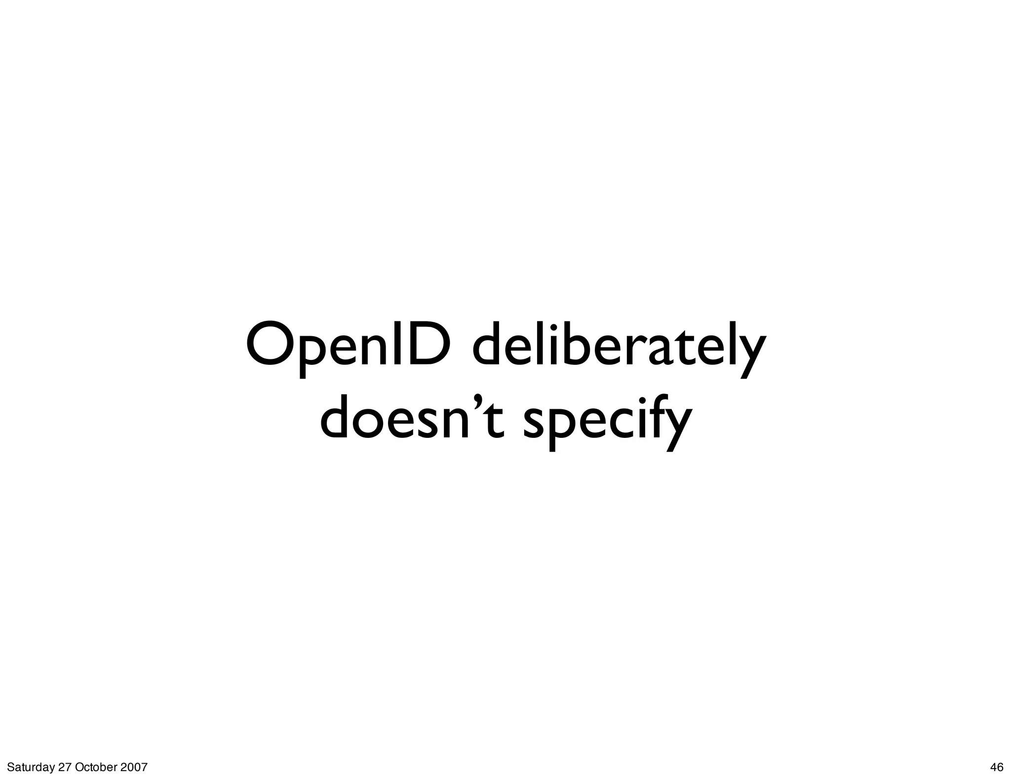 OpenID Authentication by example