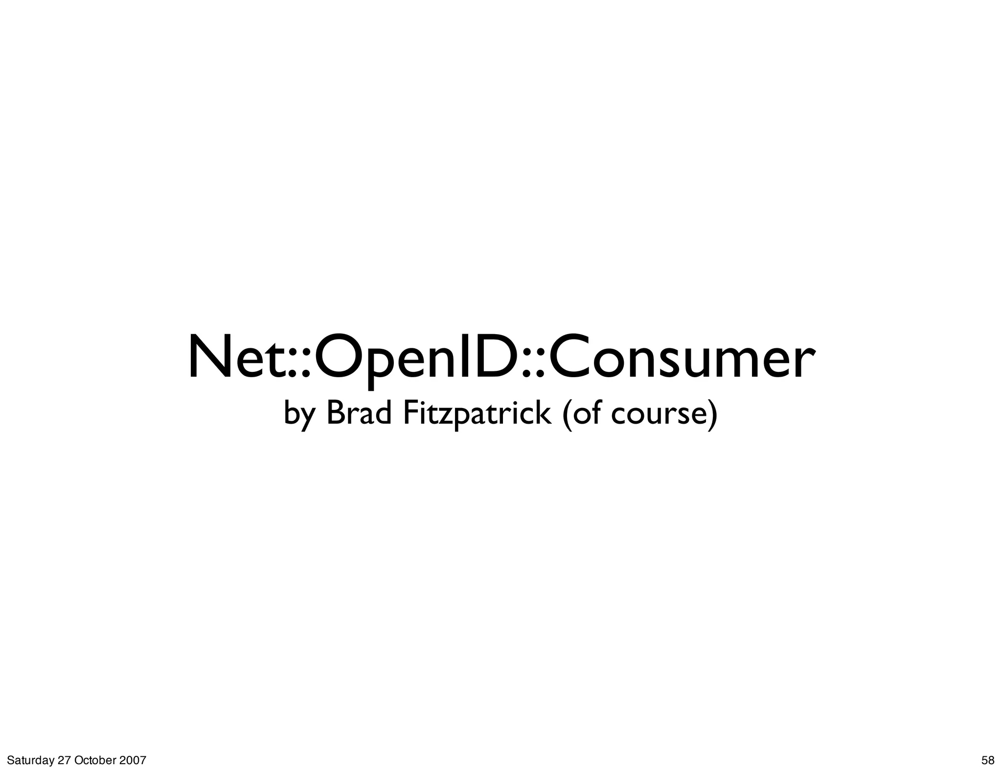 OpenID Authentication by example