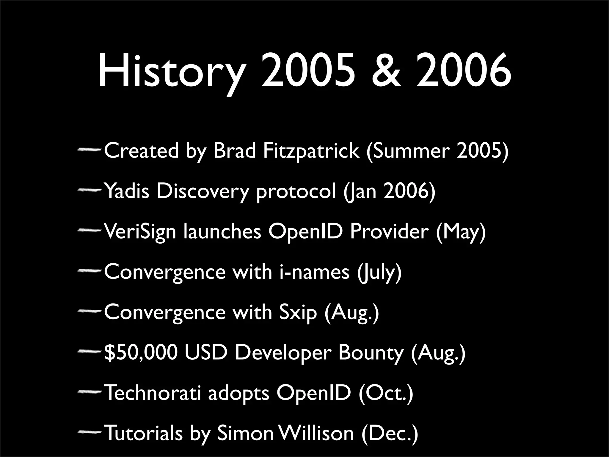 OpenID Bootcamp Tutorial