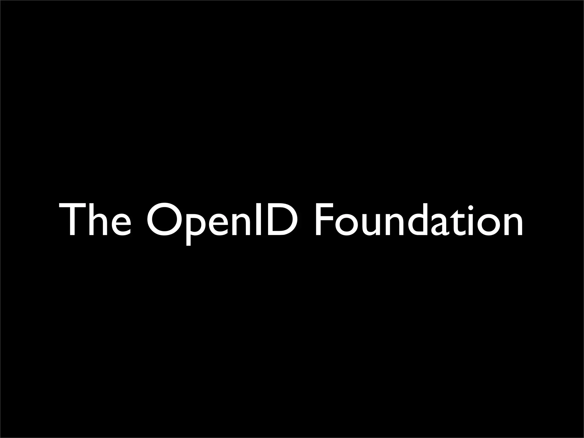 OpenID Bootcamp Tutorial