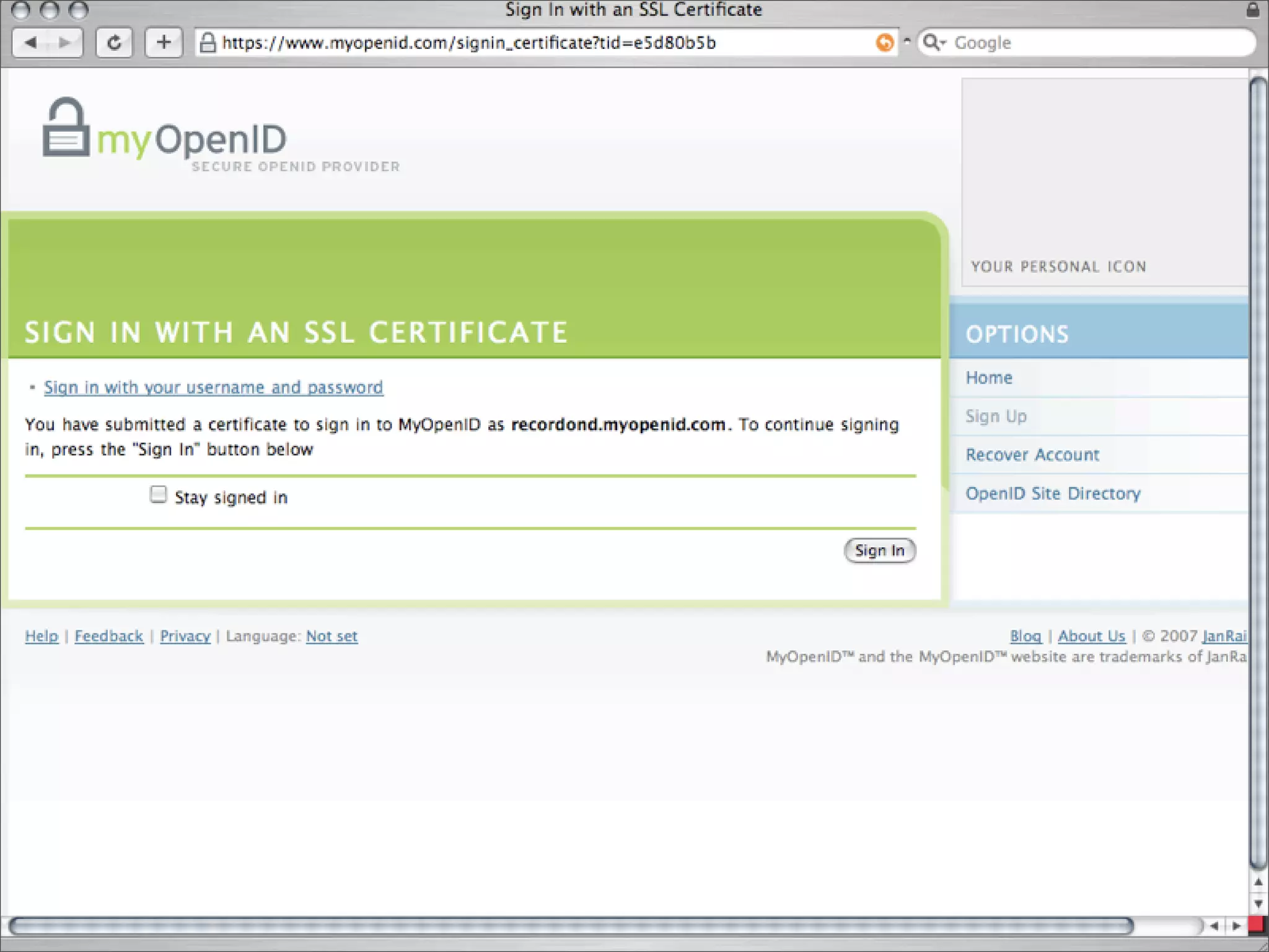OpenID Bootcamp Tutorial