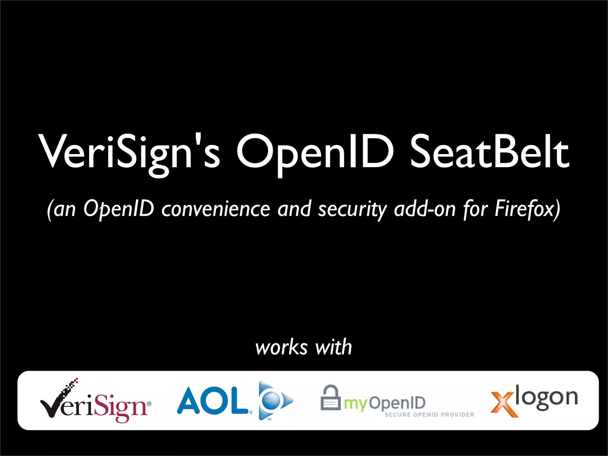 OpenID Bootcamp Tutorial