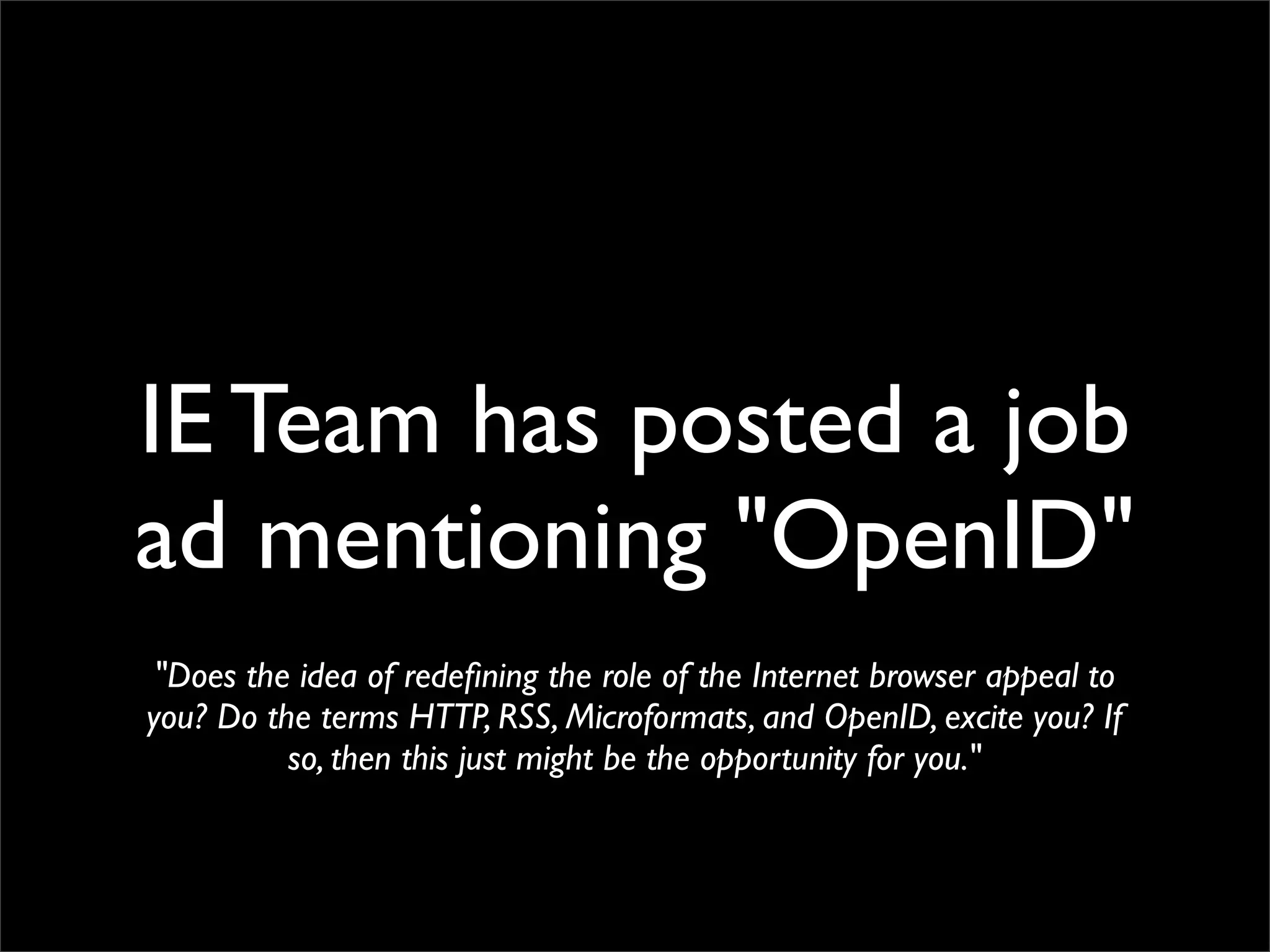 OpenID Bootcamp Tutorial