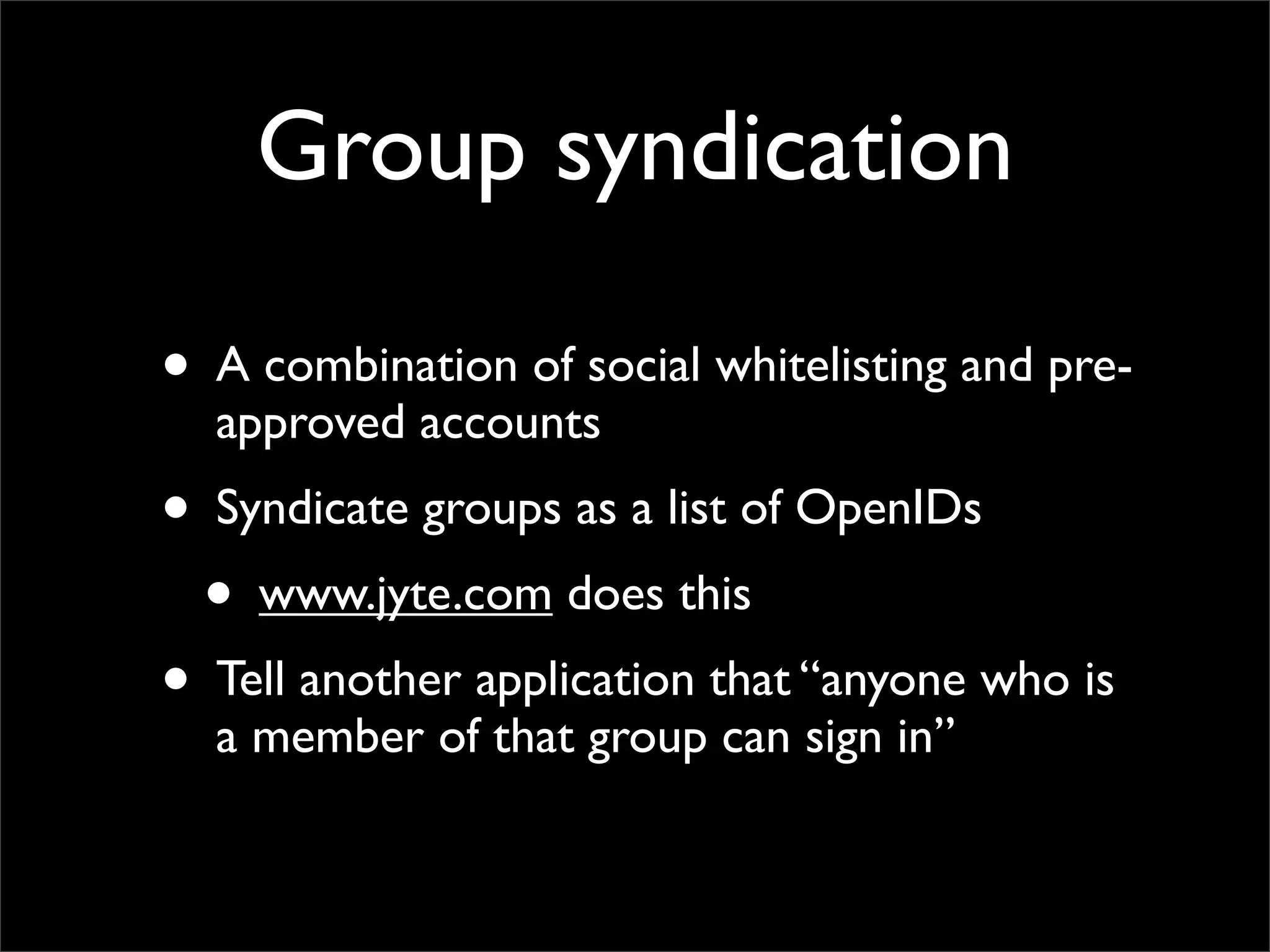 OpenID Bootcamp Tutorial