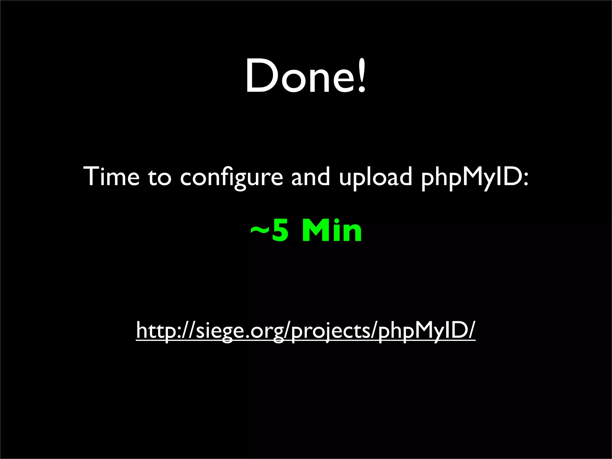 OpenID Bootcamp Tutorial