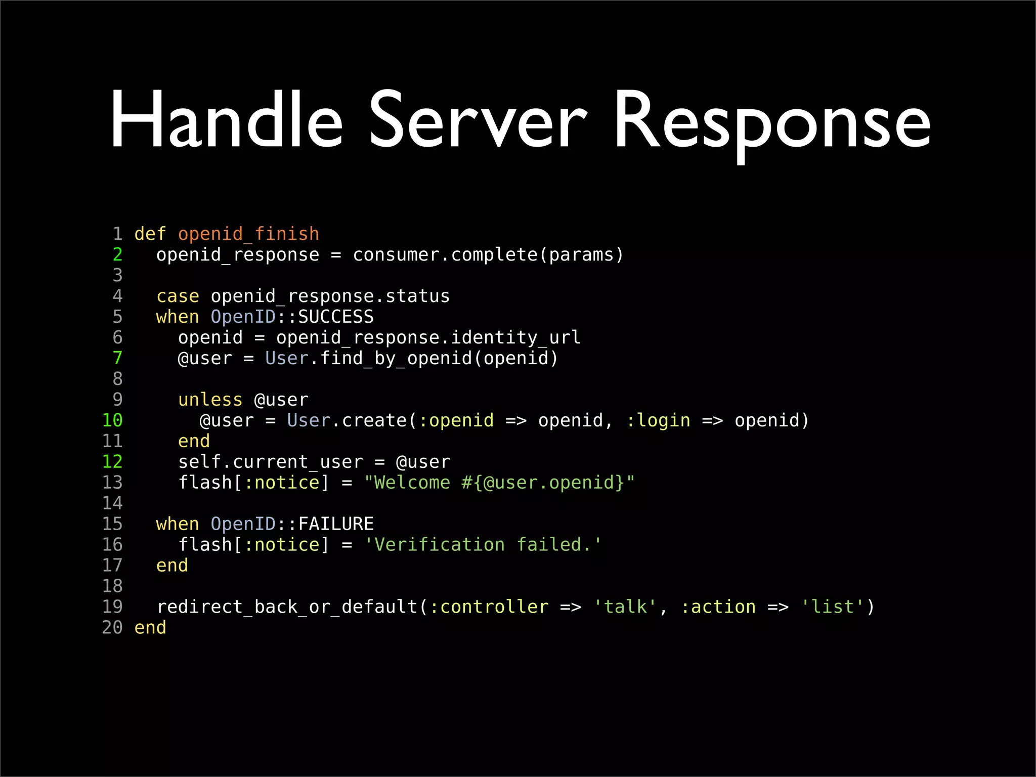 OpenID Bootcamp Tutorial