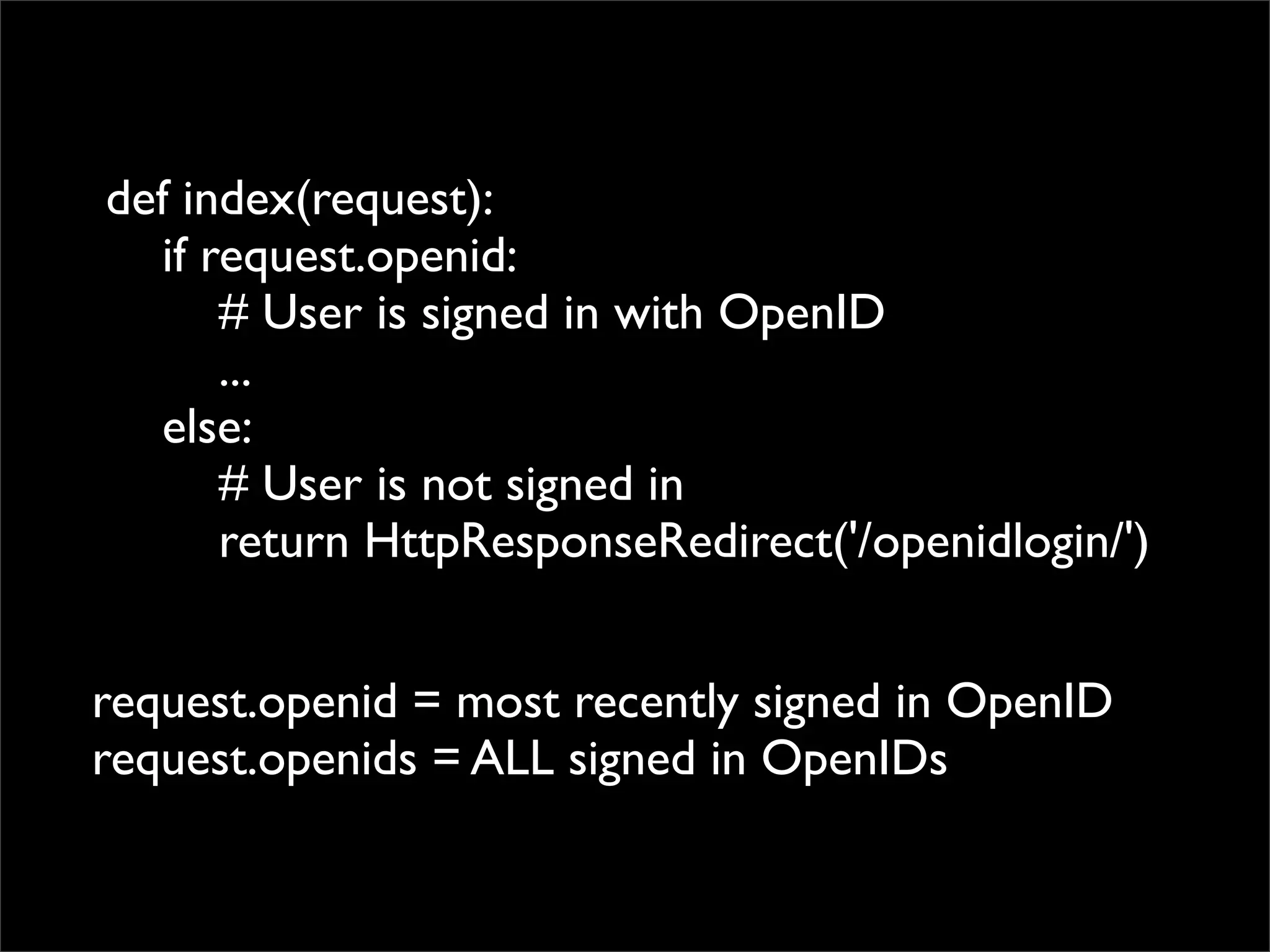 OpenID Bootcamp Tutorial