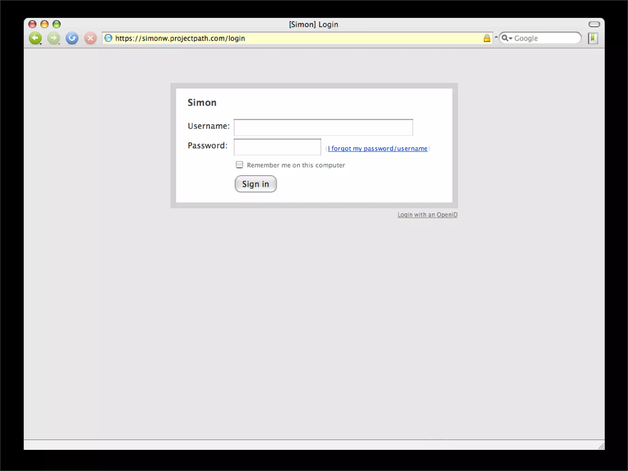 OpenID Bootcamp Tutorial
