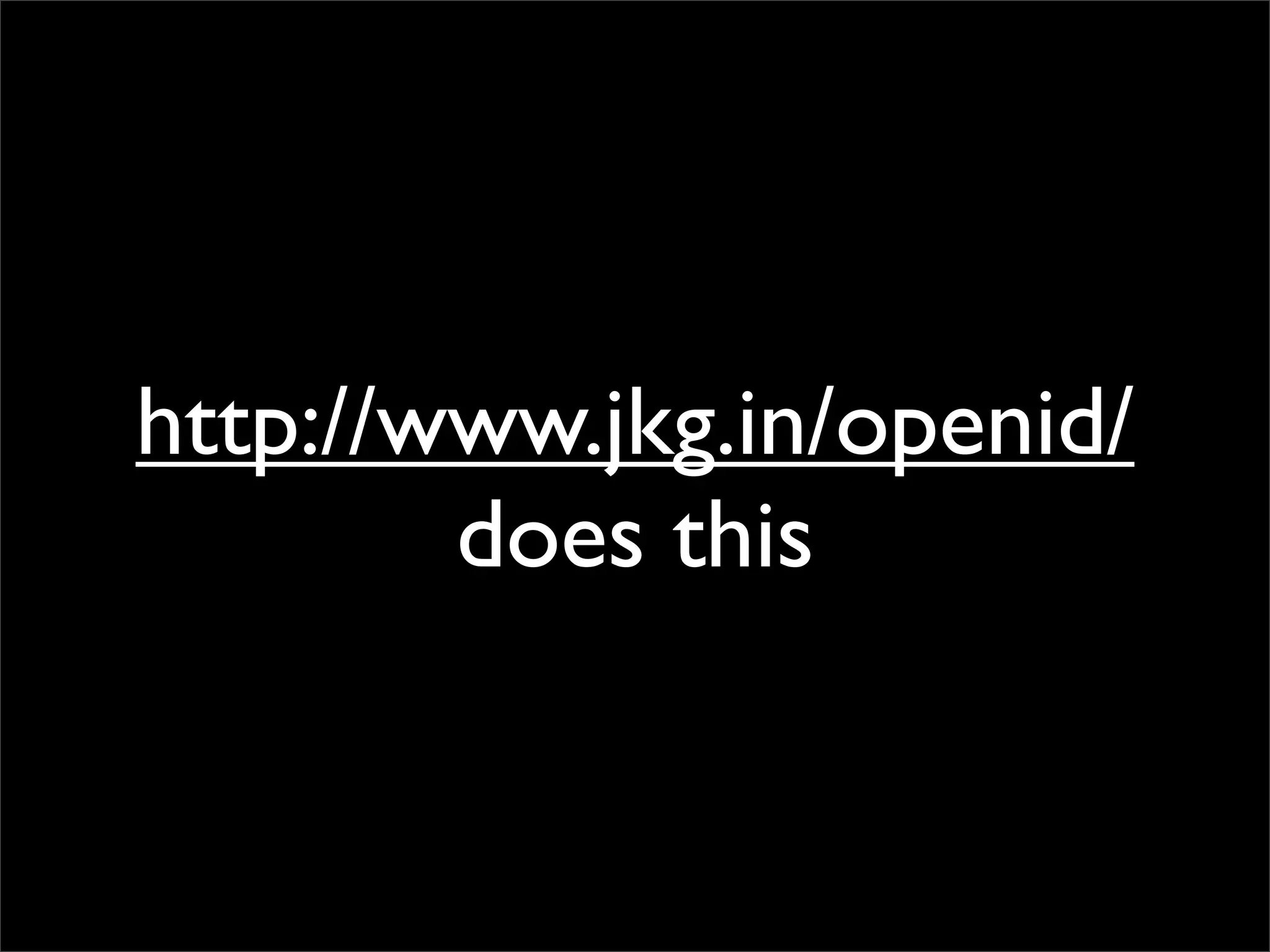 OpenID Bootcamp Tutorial