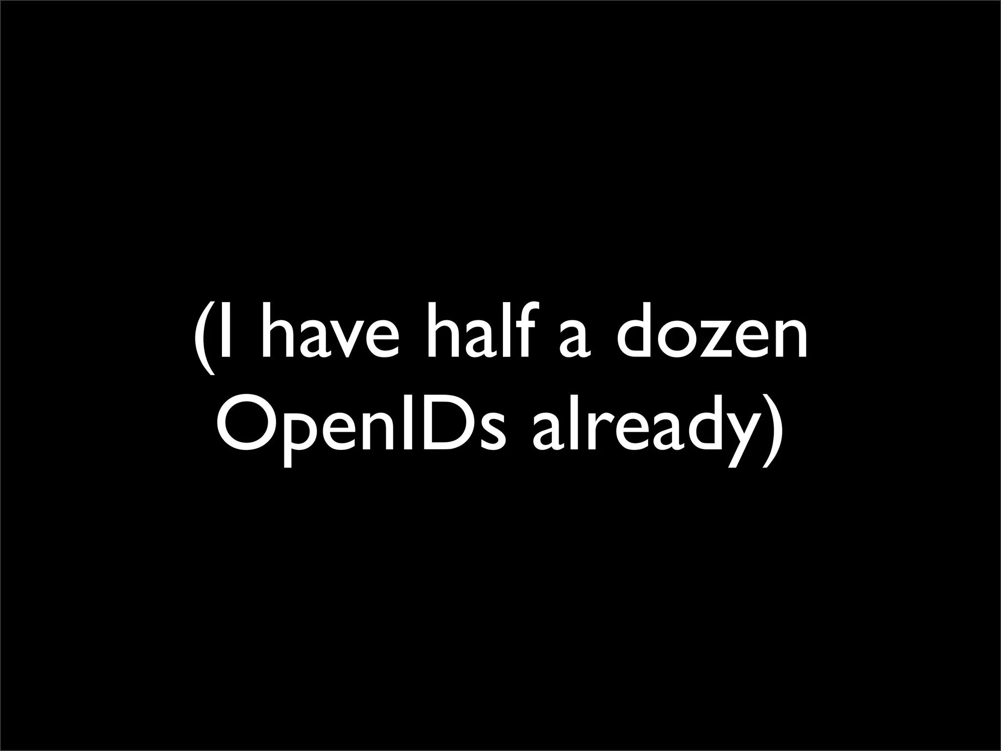 OpenID Bootcamp Tutorial