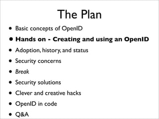 OpenID Bootcamp Tutorial