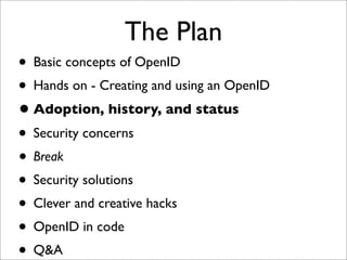 OpenID Bootcamp Tutorial