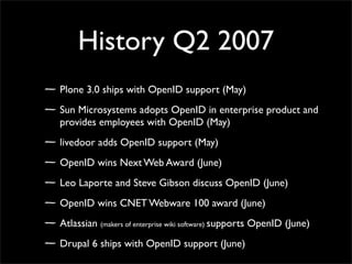 OpenID Bootcamp Tutorial