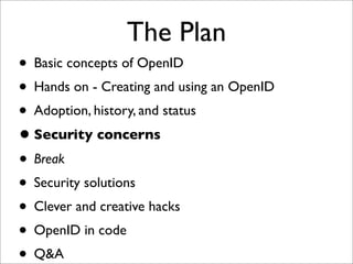 OpenID Bootcamp Tutorial