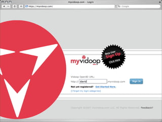 OpenID Bootcamp Tutorial