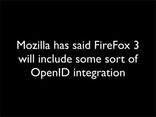 OpenID Bootcamp Tutorial