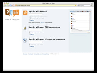 OpenID Bootcamp Tutorial