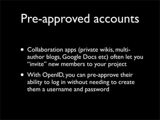 OpenID Bootcamp Tutorial