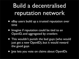 OpenID Bootcamp Tutorial