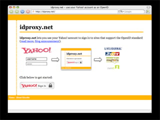 OpenID Bootcamp Tutorial