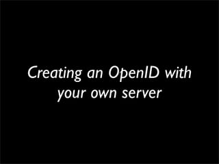 OpenID Bootcamp Tutorial